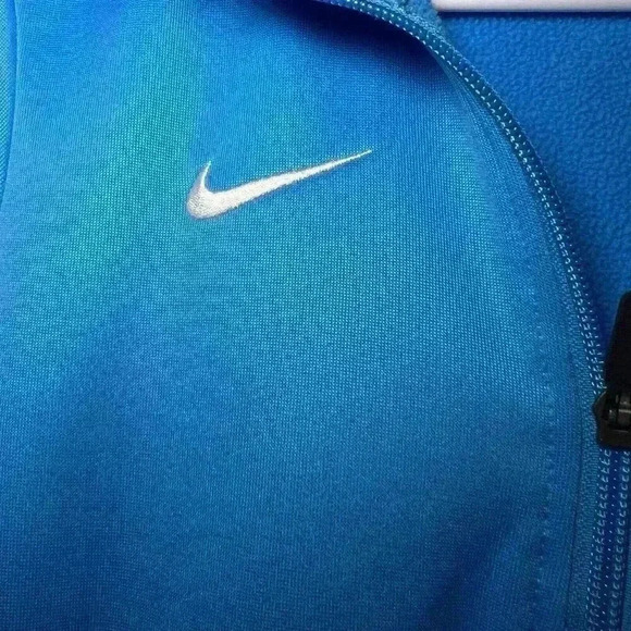 Nike dri-fit fleece lined quarter zip pocketed hoodie size Small - Picture 4 of 9